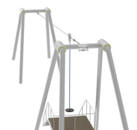 Уличные игровые комплексы для детей + Конструкция «Канатная дорога»