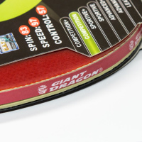 Ракетки для настольного тенниса + Теннисная ракетка Dragon Superspin 6 Star New (прямая)