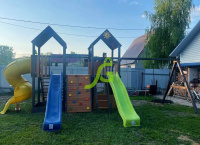 Детские уличные комплексы + Детская площадка IgraGrad Комбо с трубой