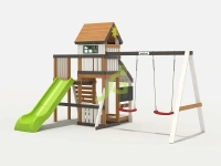 Уличные игровые комплексы для детей + Детская игровая площадка IgraGrad М4