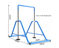 Детские тренажеры + Турник для подростков DFC GA002 складной голубой