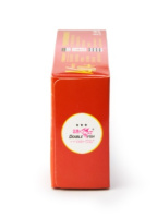 Мячики для настольного тенниса + Мяч для настольного тенниса DOUBLE FISH 3*** , профессиональный. ITTF Approved, 10шт.