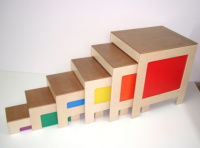 Реабилитационное оборудование для детей + «Радуга» (комплект из 11 цветных табуреток)