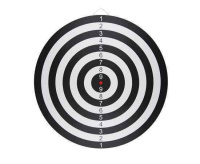 Мишени для игры в дартс + Дартс DFC DAR2318D двусторонний