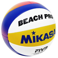 Волейбольные мячи + Мяч волейбольный пляжный Mikasa BV550C, размер 5, FIVB Approved