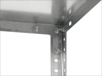 Металлические стеллажи + Стеллаж ES 150KD/75Х30/4 оцинкованный