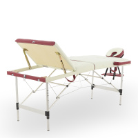 Массажные столы складные + Массажный стол складной алюминиевый Med-Mos JFAL01A 3-х секционный NEW