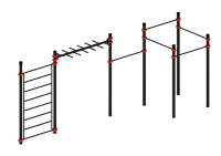 Уличные турники и брусья (Воркаут) + Воркаут 89 ВТ 11.22-01