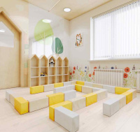 Мягкие модули + Лабиринт (мини) ДМФ-МК-30.96.04 Pastel