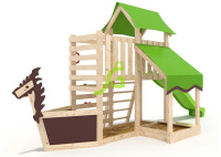 Детские уличные комплексы + Детская площадка IgraGrad W2