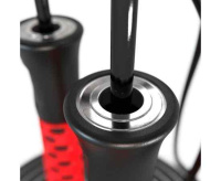 Скакалки + Спортивная скакалка DFC с подшипниками / 300 см / красная