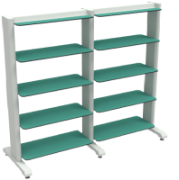 Стеллажи лабораторные + Стеллаж тип 2