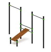 Уличные турники и брусья (Воркаут) + Воркаут 108 ВТ 12.14-01