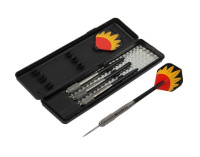 Дартс + Дротики Larsen DG81301 латунь, покрытие "под вольфрам" 20 гр. со светлым наконечником