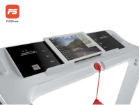 Беговые дорожки + Беговая дорожка UNIXFIT Hi-tech F2 Arctic Ice