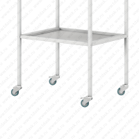 Столики для оборудования процедурных кабинетов + Стол инструментальный СИ.02.00 (полки нержавейка)