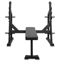 Скамьи + Скамья для жима горизонтальная BRONZE GYM PARTNER AL-304L