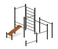 Уличные турники и брусья (Воркаут) + Воркаут 89 ВТ 11.21-01