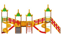 Детские уличные комплексы + Детский игровой комплекс «Азия» H=1200, 2000 ДИК 36-002