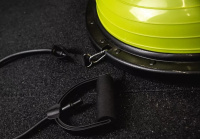 Баланс-тренинг + Балансировочная платформа-полусфера, зеленая, до 120кг