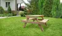 Скамейки и столики + Детский столик для дачи IgraGrad