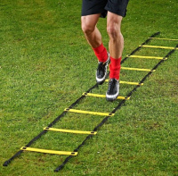 Тренировочный инвентарь + Лестница для тренировок ЛК-8, длина 8м., ширина 51см.