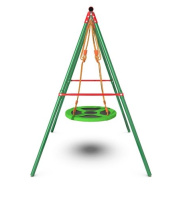 Детские качели + Качели-гнездо DFC Kids