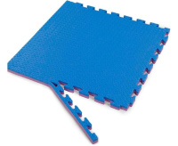 Напольные покрытия для зала + Будо-мат DFC 100 x 100 см, 20 мм, цвет сине-красный