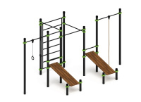 Уличные турники и брусья (Воркаут) + Воркаут 89 ВТ 11.18-01