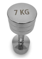 Гантели + Гантель UNIX Fit PRO круглая хромированная 7 кг, 2 шт.