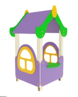 Игровые домики + Домик Теремок МФ 01-012