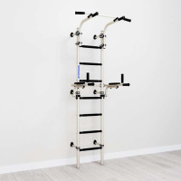 Шведские стенки + ДСКМ "Romana S10" (01.21.7.06.410.04.00-02) белый антик/золото