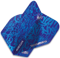 Оперения и хвостовики + Оперения Winmau Mega Standard (6900.240) Blue