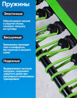 Батуты +  Батут "PERFETTO SPORT FITNESS" 48" диаметр 125 см зелёный PS-547-G