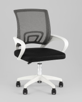 Офисные кресла + Кресло офисное TopChairs Simple SN черный пластик белый