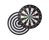 Мишени для игры в дартс + Дартс DFC DAR2318D двусторонний