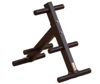 Стойки для гантелей, грифов и дисков + Подставка для олимпийских дисков--Body Solid OWT24