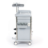 Тележки медицинские + Тележка-тумба медицинская универсальная MET PSC-140