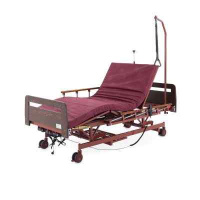 Кровати функциональные + Кровать электрическая Med-Mos DB-6 (ЛДСП коричневый)