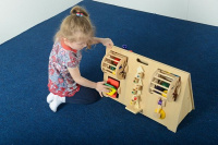 Тактильное оборудование и панели + Двухсторонняя тактильная панель Елочка