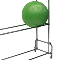 Хранение инветаря + Стеллаж для фитболов,на 9 шт.,211х56х160см.