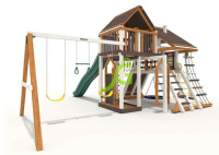 Детские уличные комплексы + Детская площадка IgraGrad Крепость Фани Deluxe + мод.2