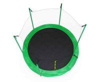 Батуты + Батут 10FT green с внутренней защитной сеткой																