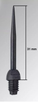Дротики + Сменные иглы Winmau Point Converters Carbon (Black) New