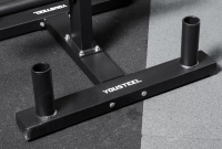 Стойки для гантелей, грифов и дисков + Стойка для хранения дисков и 4х грифов Olympic Plate Tree