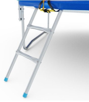 Батуты + Батут с сеткой DFC PELPO 8ft с лестницей, BLUE