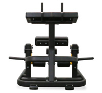 Тренажеры силовые нагружаемые дисками + BRONZE GYM PL-1714 Сгибание ног стоя