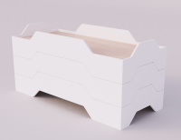 Детские кровати + Детская штабелируемая кровать «Космос» 1200