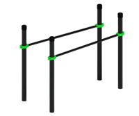Уличные турники и брусья (Воркаут) + Воркаут ЛОВ 108 ВТ 102.09-01