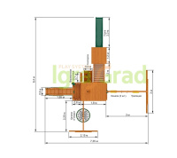 Детские уличные комплексы + Детская площадка IgraGrad Шато 4